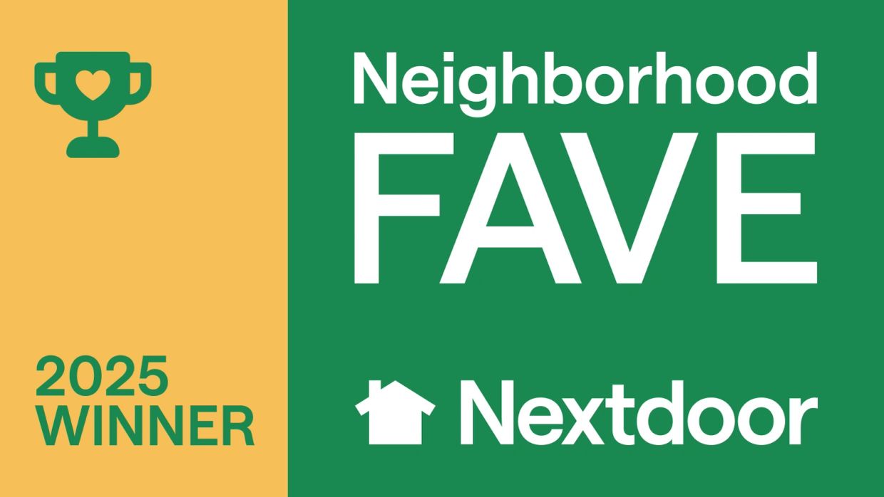 Nextdoor Neighborhood Fave 2025 Winner badge